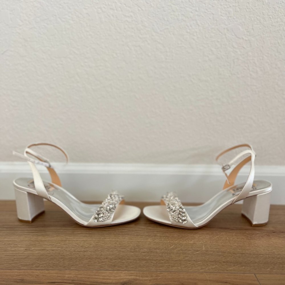 Badgley Mischka Clara Embellished Sandal